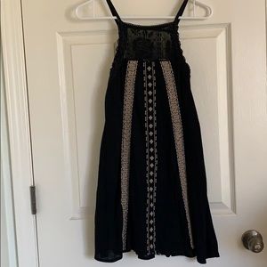 O’Neill xsmall black stitching dress